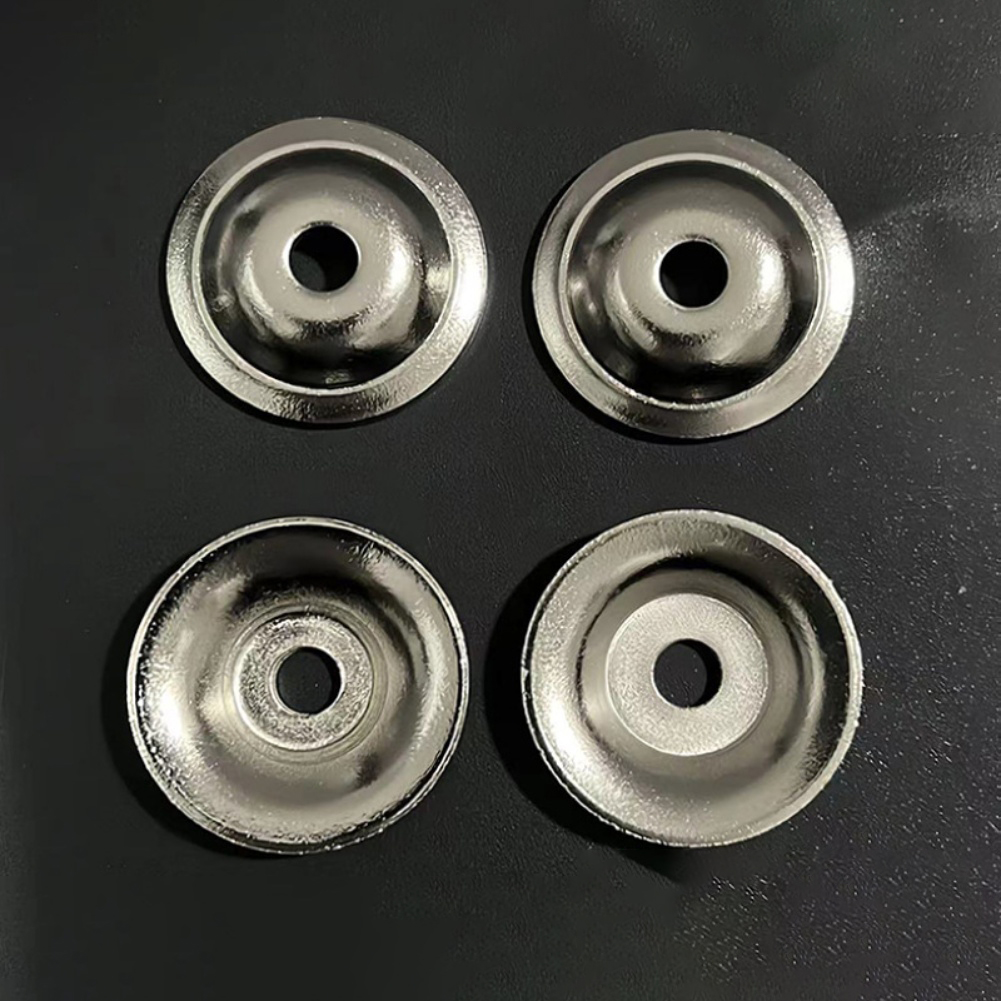 Furniture Hardware With Backplate - Confezione da 10 rosette quadrate in