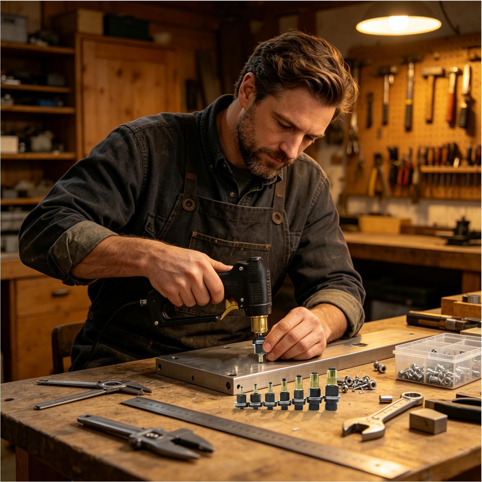 Furniture Hardware Threaded Inserts - Kit di strumenti per inserti filettati,