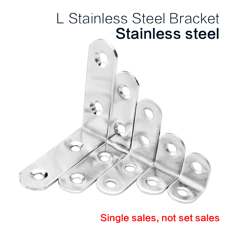 Corner Bracket Angle - Set di supporti angolari in acciaio
