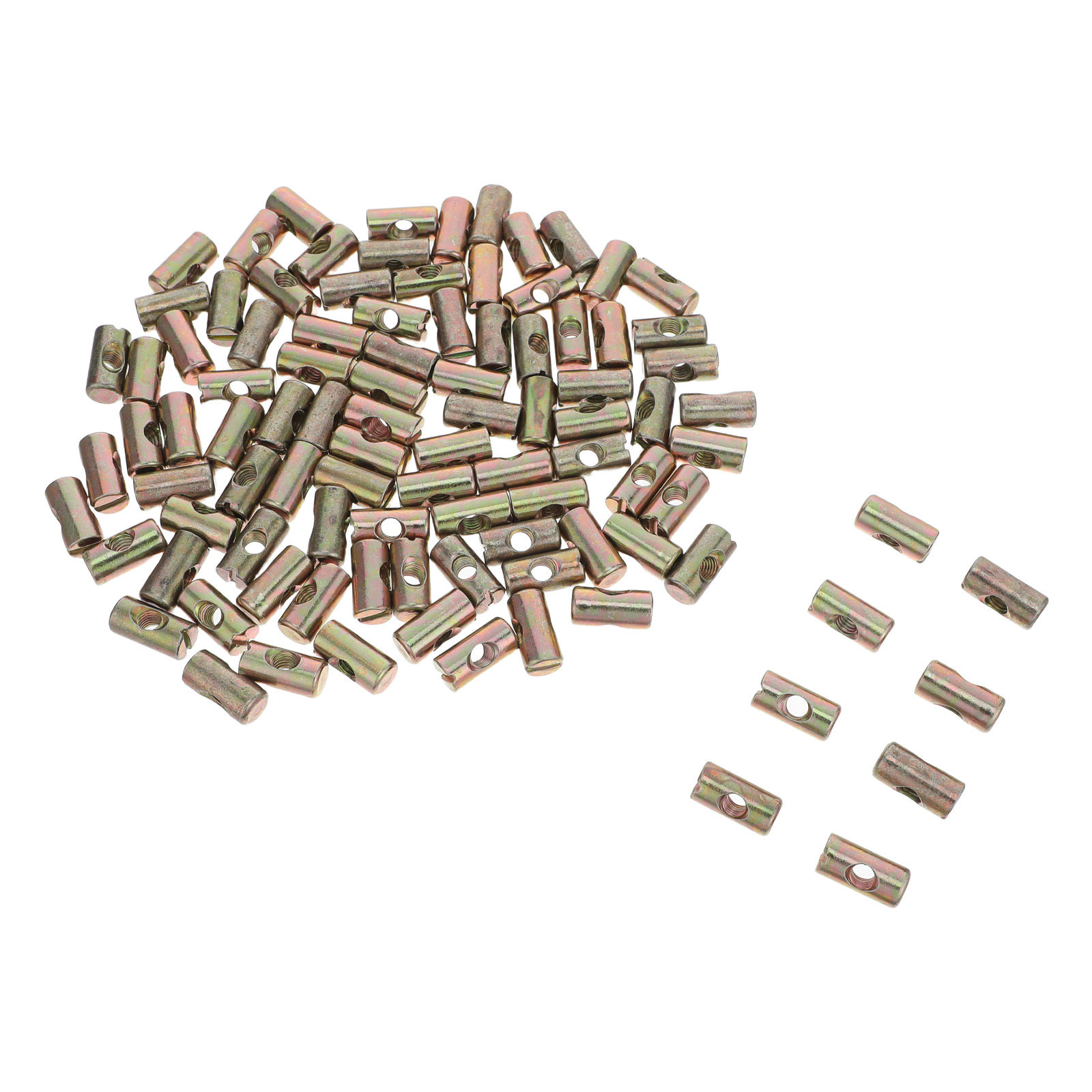 Furniture Hardware Threaded Inserts - 100 Pezzi Connettori per Mobili, Dadi