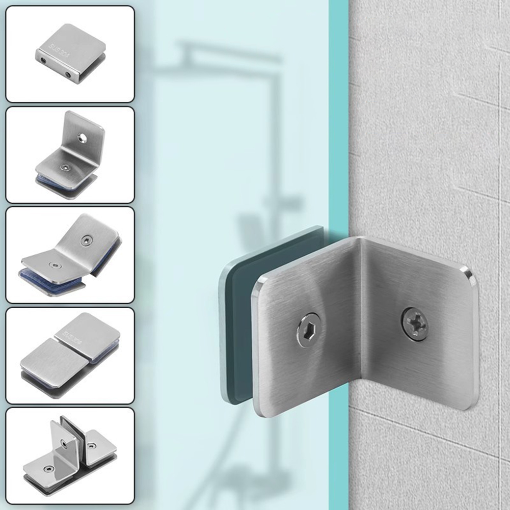 Furniture Hardware Connectors - Acciaio inossidabile 90 ° Clip di