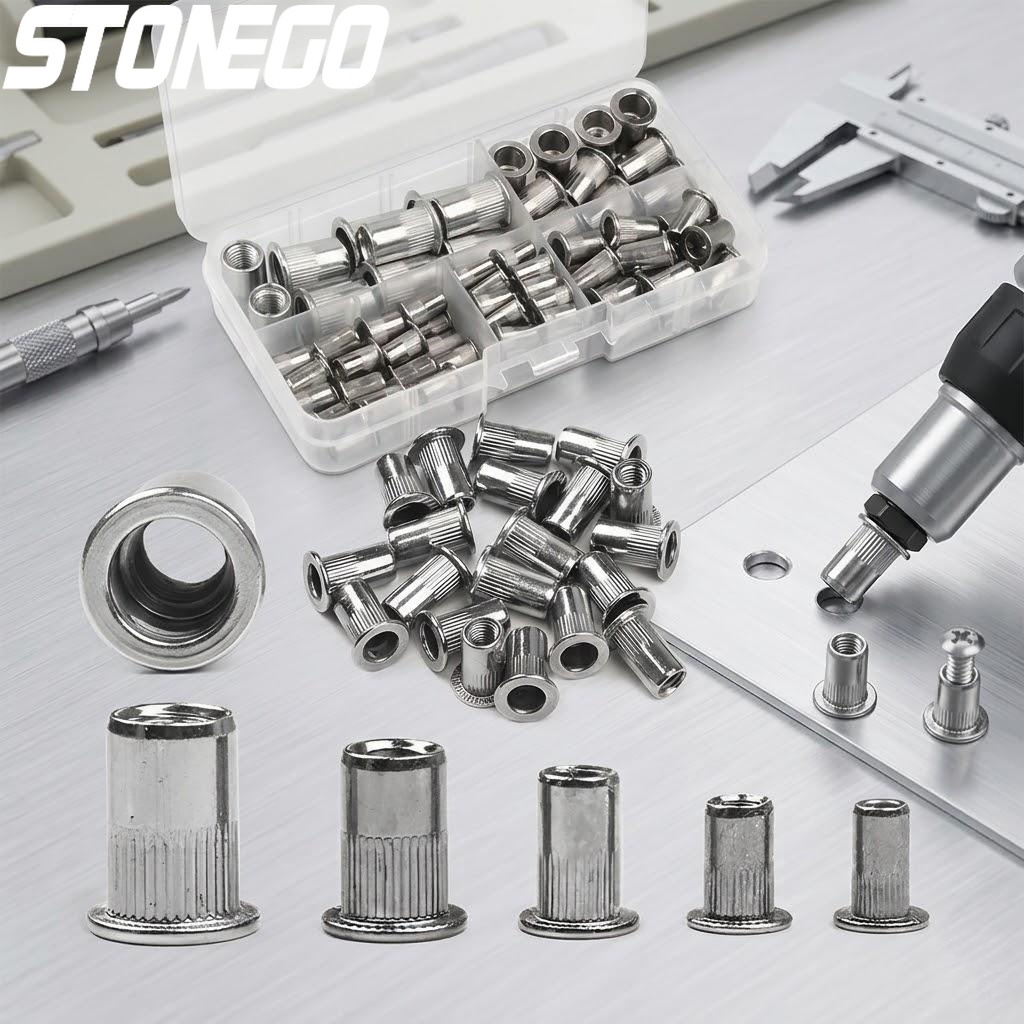 Furniture Hardware Threaded Inserts - Inserti Filettati Kit Dadi a Rivetto