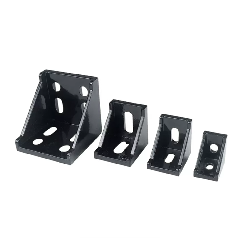 Corner Bracket Angle - Staffa angolare con codice angolare nero