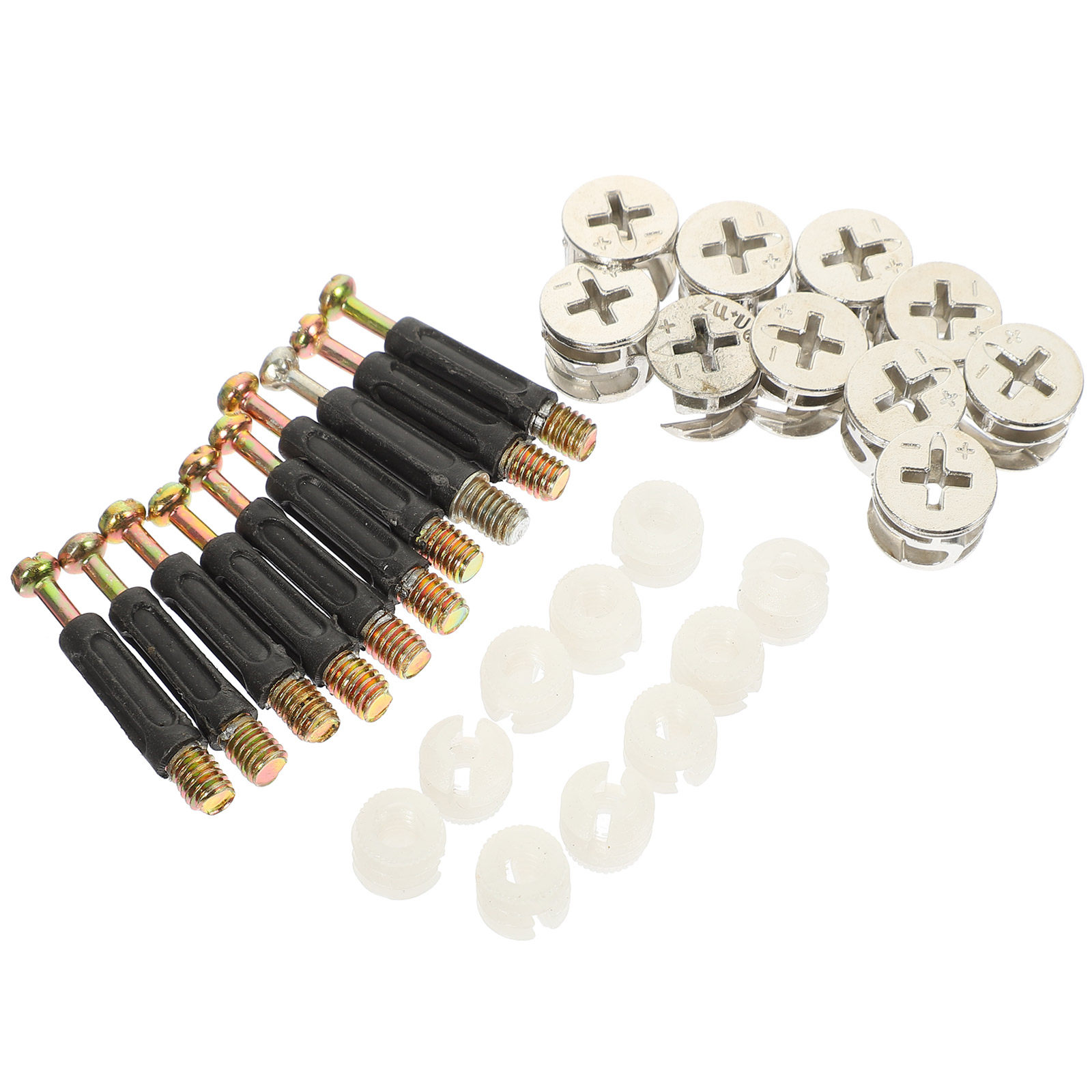Furniture Hardware Threaded Inserts - 10 Set di Connettori a Camma