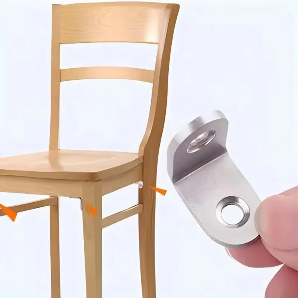 Furniture Hardware Connectors - Staffa angolare per connettore stabile di