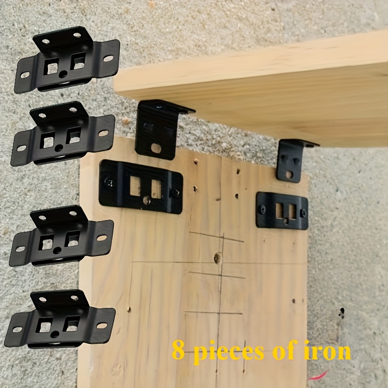 Furniture Hardware Connectors - 4 set di clip di fissaggio