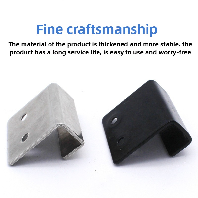 Supporto angolare a U in accia - Furniture Hardware Fasteners recensione e prezzo