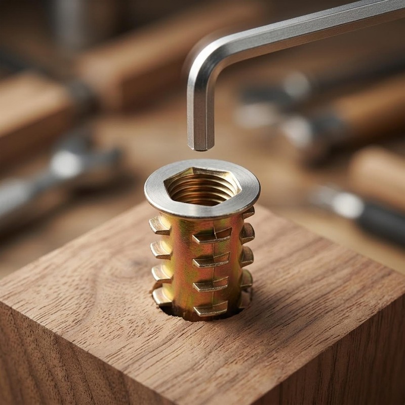 Inserti filettati M4 M5 M6 M8  - Furniture Hardware Threaded Inserts recensione e prezzo
