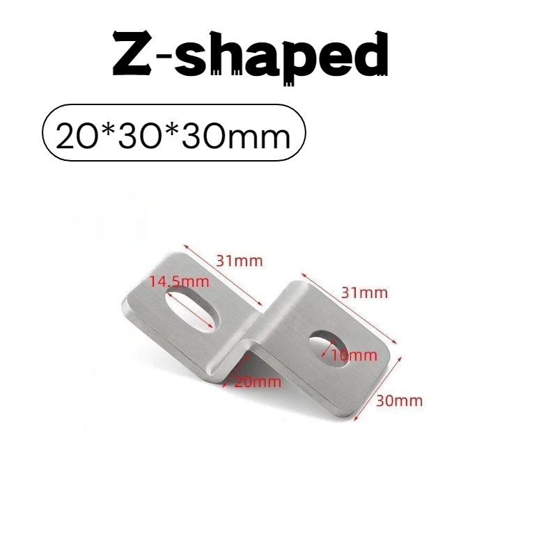 Staffa angolare a Z in acciaio - Corner Bracket Angle recensione e prezzo