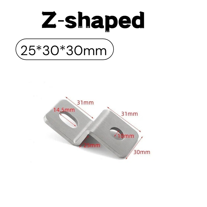 Staffa angolare a Z in acciaio - Corner Bracket Angle recensione e prezzo