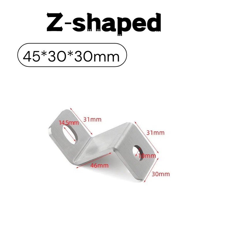 Staffa angolare a Z in acciaio - Corner Bracket Angle recensione e prezzo