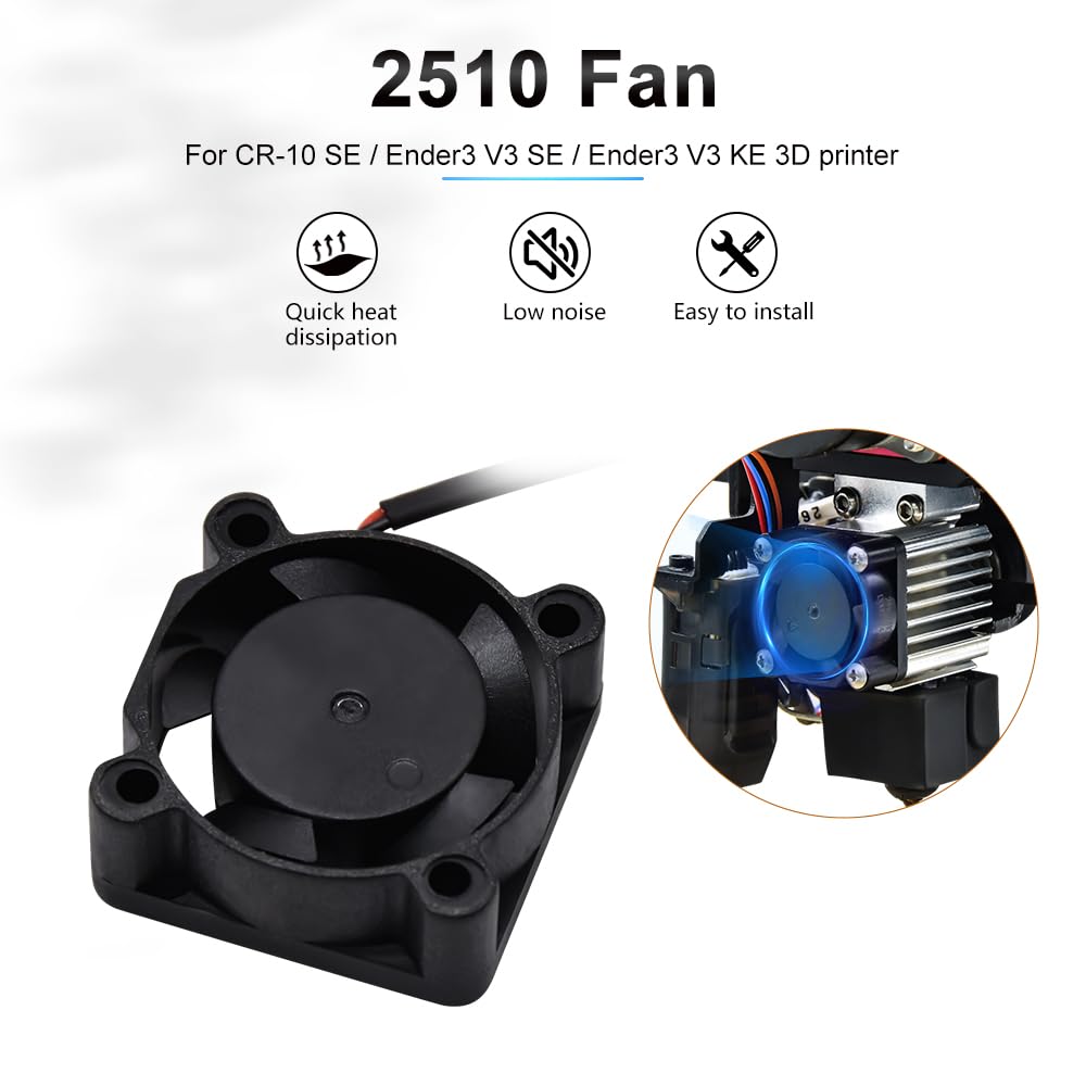 Ventole Estrusore Creality End - Creality Printer K1 recensione e prezzo