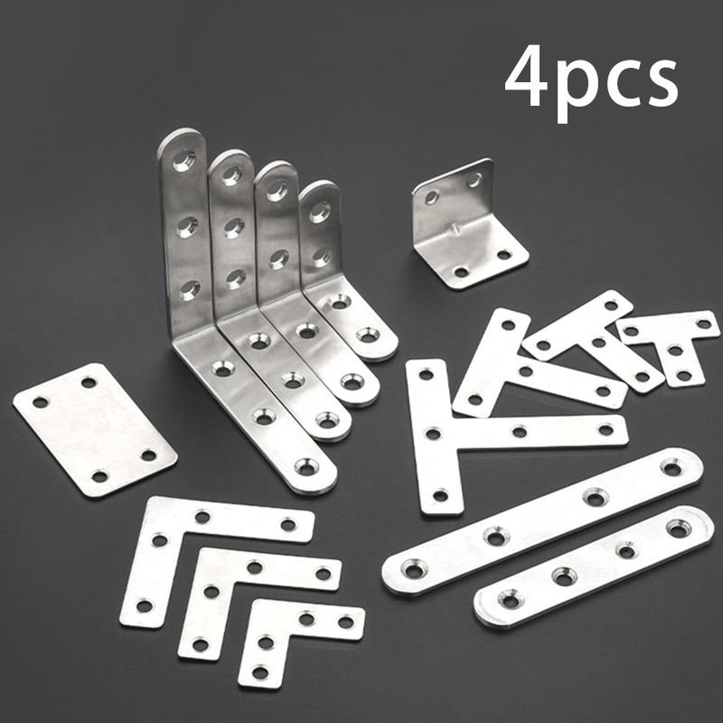 4 pezzi staffe angolari connet - Furniture Hardware Fasteners recensione e prezzo