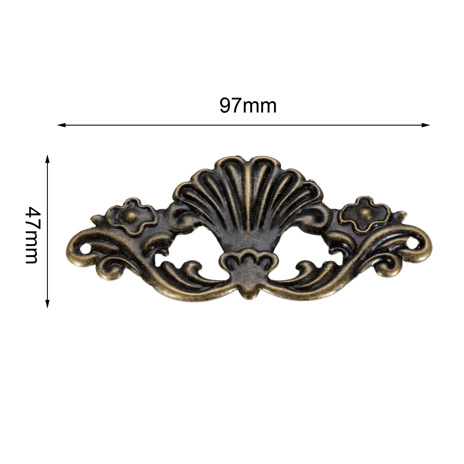 4pcs 97*47mm Vintage Wooden Bo - Corner Bracket Angle recensione e prezzo