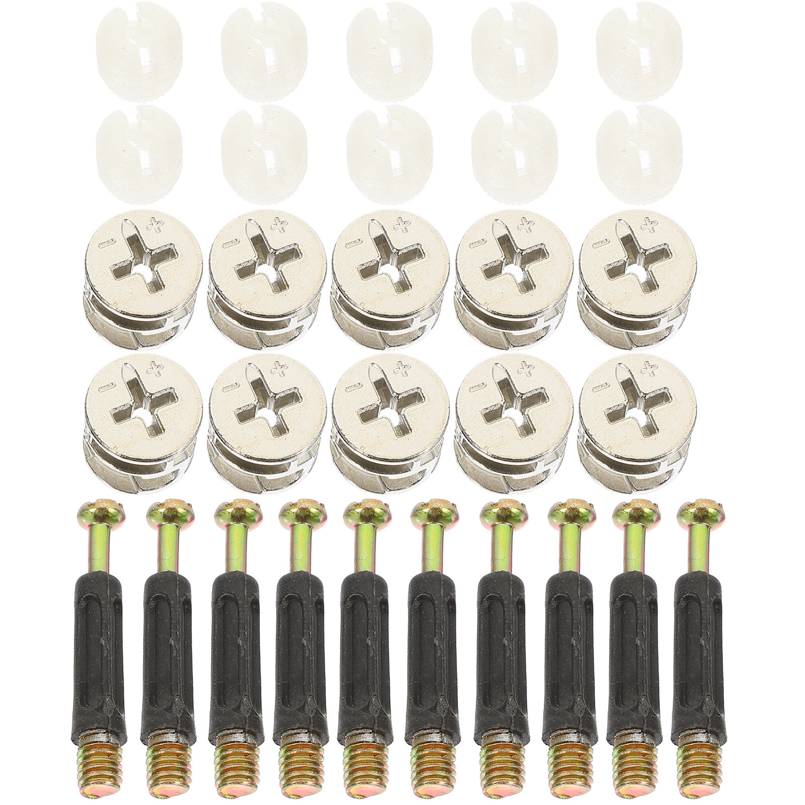 10 Set di Connettori a Camma p - Furniture Hardware Threaded Inserts recensione e prezzo