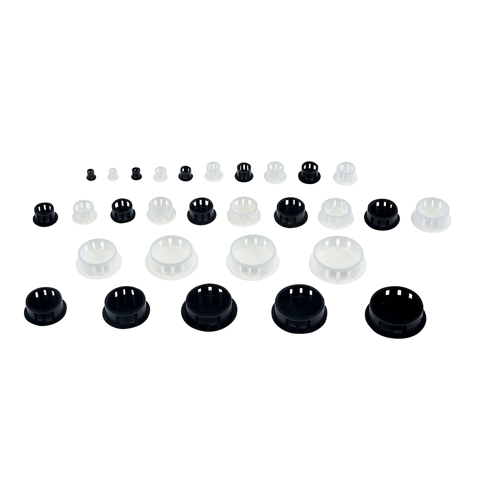 50 pz nero/bianco rotondo in p - Furniture Hardware Connectors recensione e prezzo