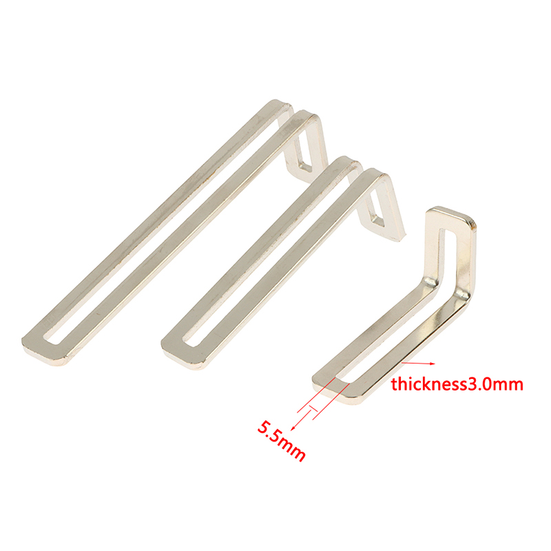 1pc staffa angolare nichelata  - Furniture Hardware Connectors recensione e prezzo